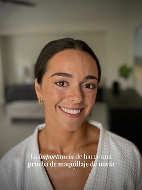 La prueba de maquillaje de novia es una parte fundamental del proceso. Es el momento de descubrir qu